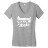 czech mate yak 11 Women's V-Neck T-Shirt