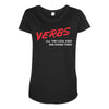verbs Maternity Scoop Neck T-shirt