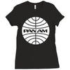 pan am Ladies Fitted T-Shirt