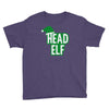 christmas head elf Youth Tee