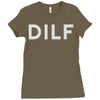 dilf Ladies Fitted T-Shirt