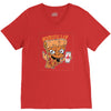 pizzaa monster V-Neck Tee