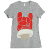 christmas rocks Ladies Fitted T-Shirt