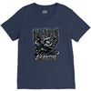 black bood V-Neck Tee