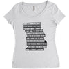 99 sex tapes brooklyn Women's Triblend Scoop T-shirt
