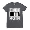 pubg - straight outta pochinki Ladies Fitted T-Shirt