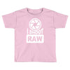i shoot raw photography camera photograph Toddler T-shirt