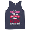 running mom white Tank Top