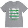 Be Badass Everyday V-Neck Tee