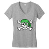 irish pirate Women's V-Neck T-Shirt