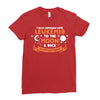 I Love Someone with Leukemia Cancer to The Moon and Back to Infinity Ladies Fitted T-Shirt
