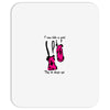 i run like a girl try to keep up Mousepad