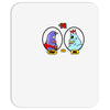 eggplant wizard and king hippo Mousepad