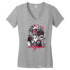 pop Women's V-Neck T-Shirt