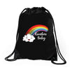 Rainbow Baby Drawstring Bags