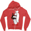 funny art Zipper Hoodie