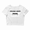 I Love Someone with Carcionid Cancer to The Moon and Back to Infinity Crop Top