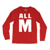 All M Long Sleeve Shirts