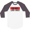 do not look honey back 3/4 Sleeve Shirt