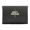 happy festivus Accessory Pouches