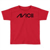 avicii Black Logo Toddler T-shirt