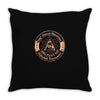 illuminati bbq Throw Pillow