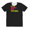 little boobed and tattoed All Over Women's T-shirt