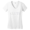 glute Women's V-Neck T-Shirt