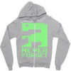 never forget Zipper Hoodie