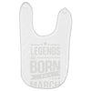 legends are born in march Baby Bibs