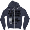always give 100 percent Zipper Hoodie