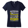 Legends Are Born In November Women's V-Neck T-Shirt