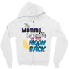 mommy  moon&amp;back Zipper Hoodie