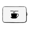 coffee snob Laptop sleeve
