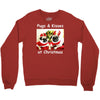 pug dog christmas Crewneck Sweatshirt
