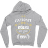 legendary riders are born in 1994 Zipper Hoodie