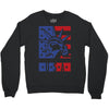 usa 2 Crewneck Sweatshirt