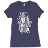 be your own hero Ladies Fitted T-Shirt