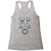 control z fusion Racerback Tank
