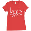 lamb of god Ladies Fitted T-Shirt