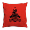 I Am German Shepherd Actually In A Very Commited Relationship Throw Pillow