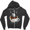 marshmallow man Zipper Hoodie