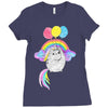 Pusheen the Cat Flying Ladies Fitted T-Shirt