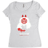 spirit mask Women's Triblend Scoop T-shirt
