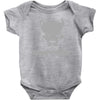 pitbull american pit bull spiked dog collar Baby Onesie