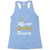 kings are born in february Racerback Tank