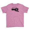 mercedes benz w126 coupe sec 500 Youth Tee