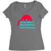 guns dont kill people Women's Triblend Scoop T-shirt