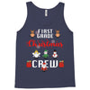 first grade christmas crew Tank Top