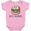 Burger and Fries Best Friends Baby Bodysuit